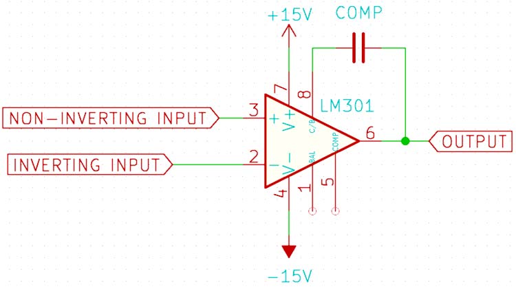 LM301 Circuit Diagram