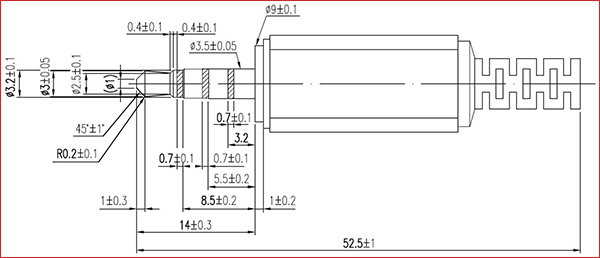 3.5mm Audio Jack 2d-model